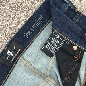 7 For All Mankind Jeans Size - The Straight - Size 29